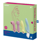 Satisfyer luchtdruk vibrator – G-spot vibrator – Marvelous Four - Vibrator met verschillende opzetstukken Satisfyer