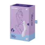 Satisfyer luchtdruk vibrator – G-spot vibrator – Curvy Trinity 2 - Invoegbare Luchtpulsvibrator Satisfyer