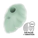 Satisfyer luchtdruk vibrator – App bestuurbare vibrator – Cloud Dancer - Rode Print Satisfyer - Image 11