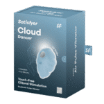 Satisfyer luchtdruk vibrator – App bestuurbare vibrator – Cloud Dancer - Rode Print Satisfyer - Image 12