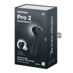 Satisfyer luchtdruk vibrator – Clitoris stimulator – Pro 2 Generatie 3 - Double Air Pulse Vibrator - Liquid Air en Connect App - Wijnrood Satisfyer - Image 7