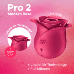 Satisfyer luchtdruk vibrator – Clitoris stimulator – Pro 2 - Modern Rose - Air Pulse Vibrator Satisfyer - Image 5