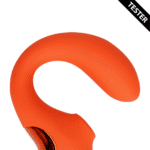Luchtdruk vibrator – G-spot vibrator – G-Spot Vibrator met Clitorale Pulse Wave - Untamed Orange Loveline by Shots - Image 9