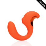 Luchtdruk vibrator – G-spot vibrator – G-Spot Vibrator met Clitorale Pulse Wave - Untamed Orange Loveline by Shots - Image 8