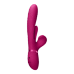 Luchtdruk vibrator – G-spot vibrator – Kura - Duwende G-Spot Vibrator met Flapper Tong en Pulse Wave Stimulator VIVE by Shots - Image 2