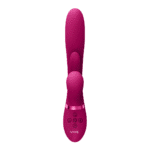 Luchtdruk vibrator – G-spot vibrator – Kura - Duwende G-Spot Vibrator met Flapper Tong en Pulse Wave Stimulator VIVE by Shots - Image 3