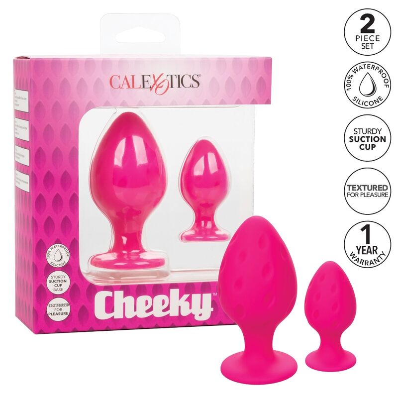 CalExotics Cheeky Buttplug Pink
