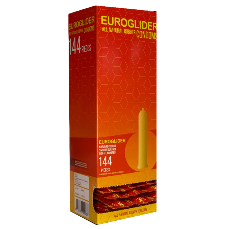 Euroglider condooms, 144 stuks