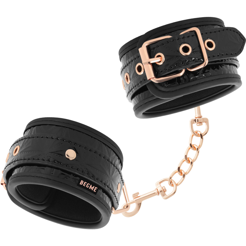 BEGME Black Edition enkelboeien met neopreen voering