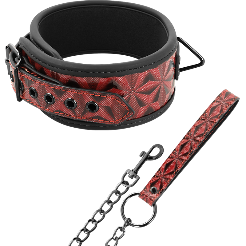 BEGME Red Edition halsband met neopreen voering
