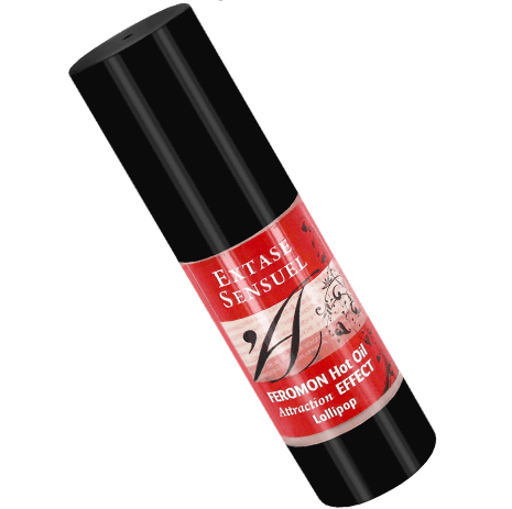 Extase Sensual verwarmende massageolie met lolly smaak