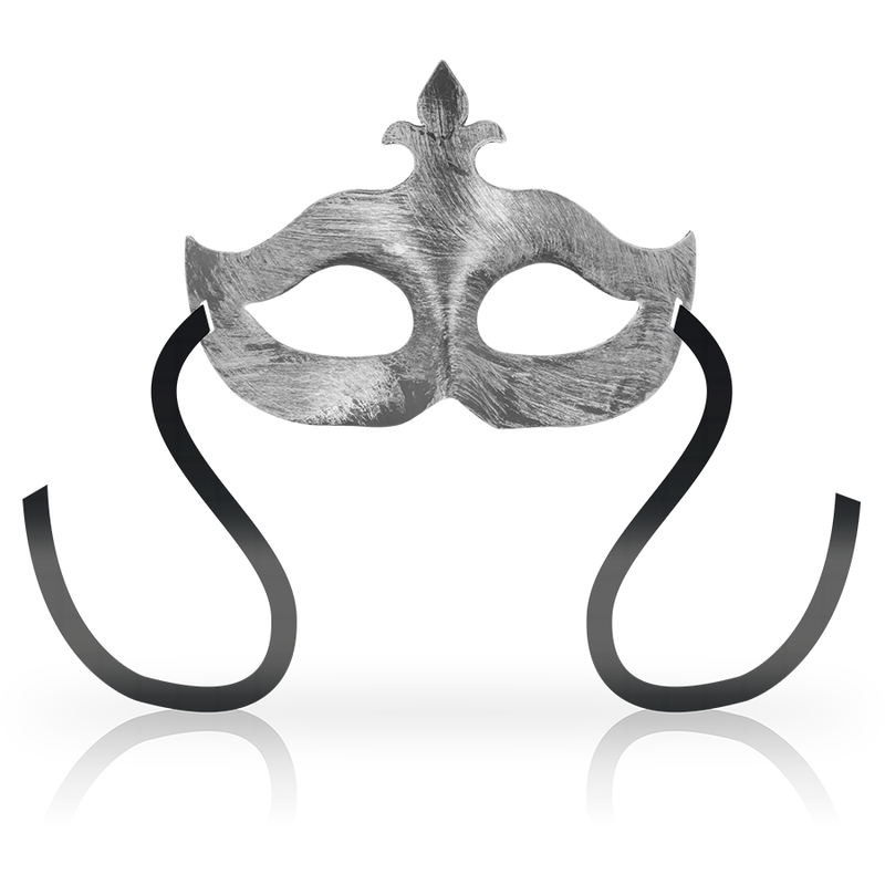 OHMAMA Fleur de Lis oogmasker in zilver