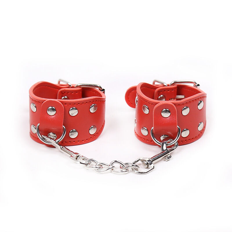 OHMAMA FETISH verstelbare handboeien met metalen ketting