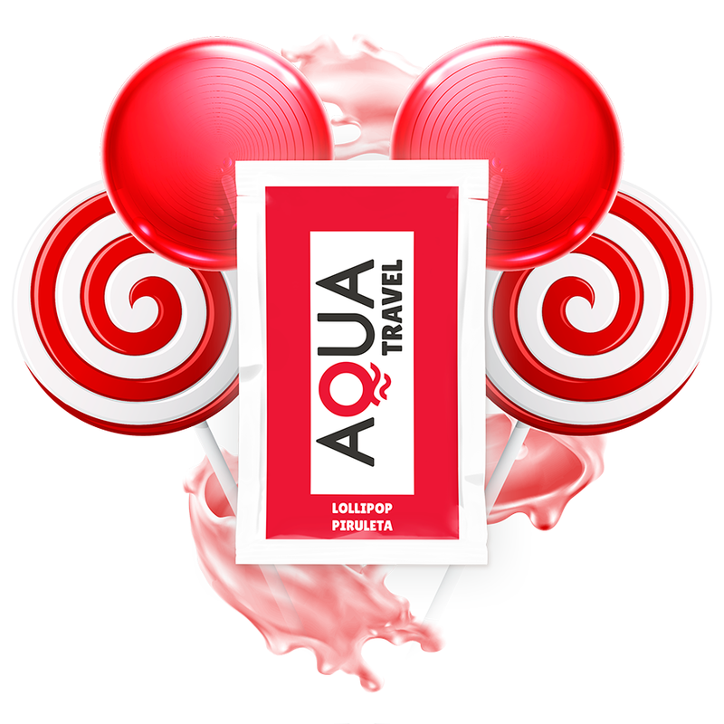 AQUA TRAVEL glijmiddel met lolliesmaak