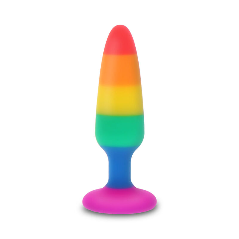 PRIDE Twink plug met regenboogkleuren