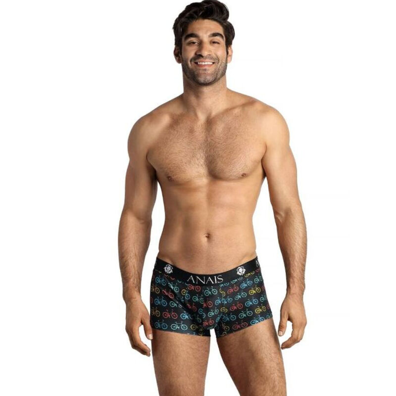 Sportieve herenboxershort met langere pijpen en elastisch comfort ANAIS