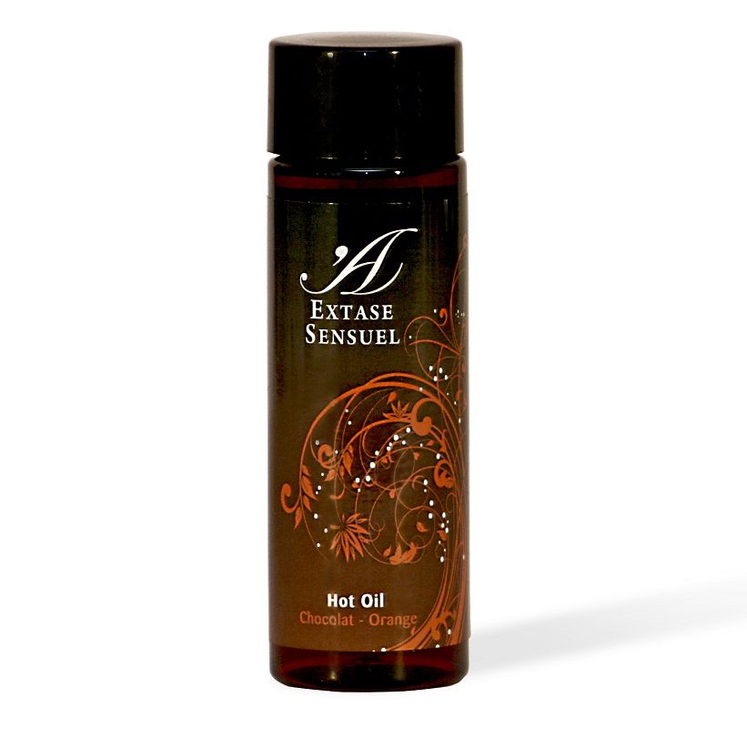 Extase Sensual verwarmende massageolie met chocolade en sinaasappel