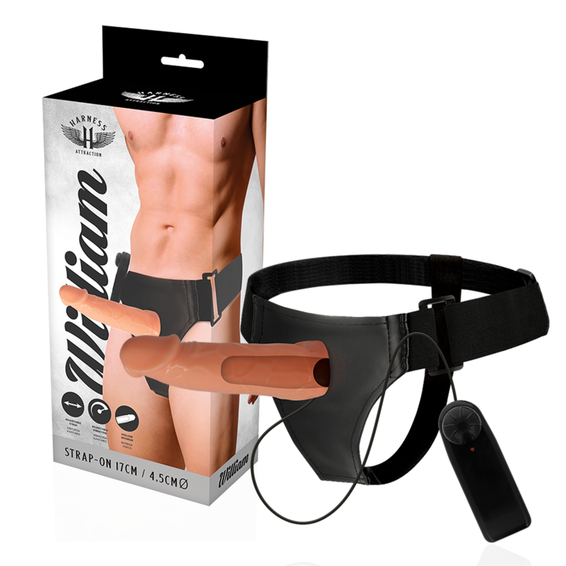 Harness Attraction Willian hollow extender met vibrator