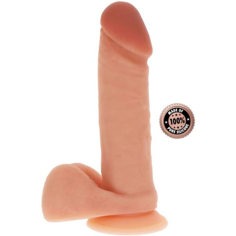 GET REAL siliconen dildo met ballen