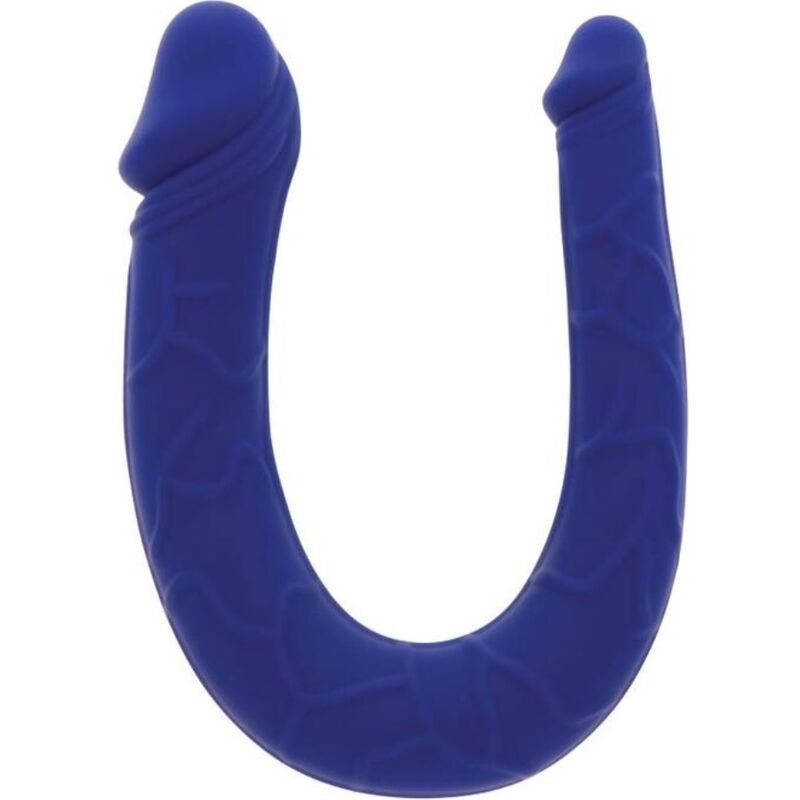 GET REAL Realistic Mini Double Dong blauw
