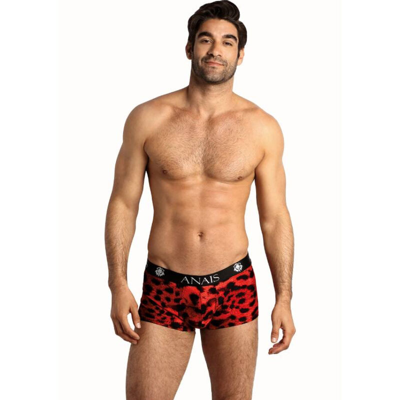 Herenboxershort met dierenprint en zachte microvezel voor comfort ANAIS