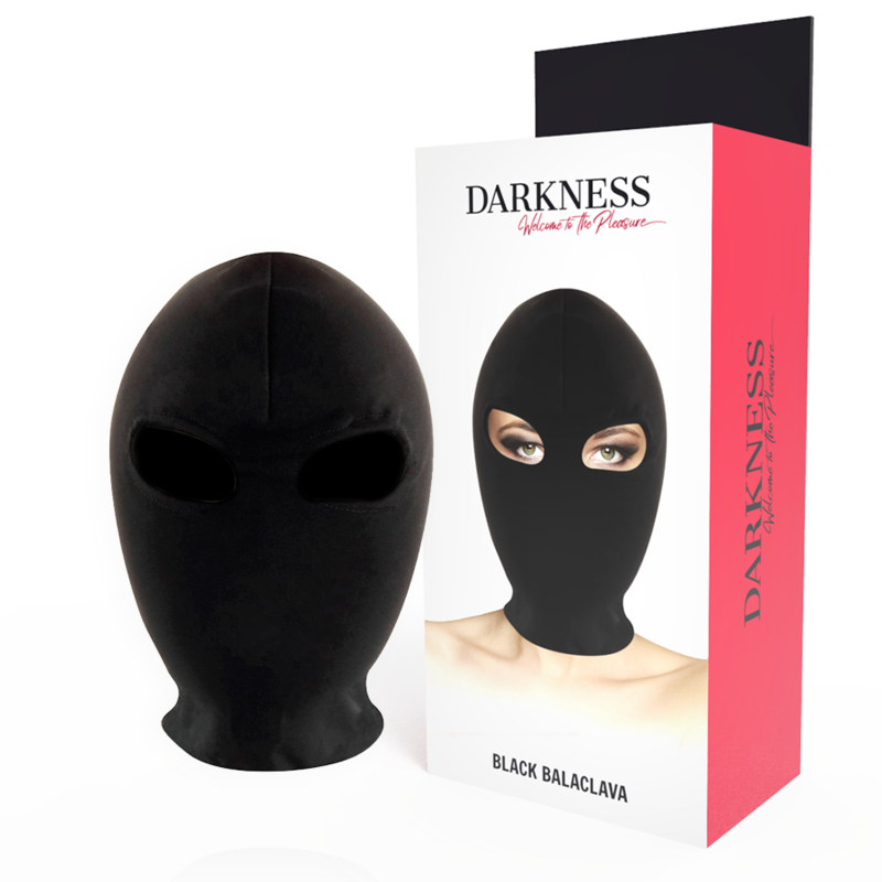 DARKNESS zwarte submissiemasker