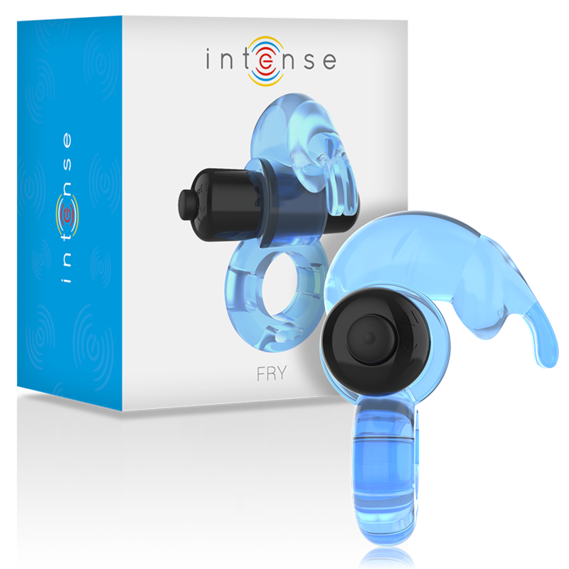 INTENSE Fry Blue vibrerende ring