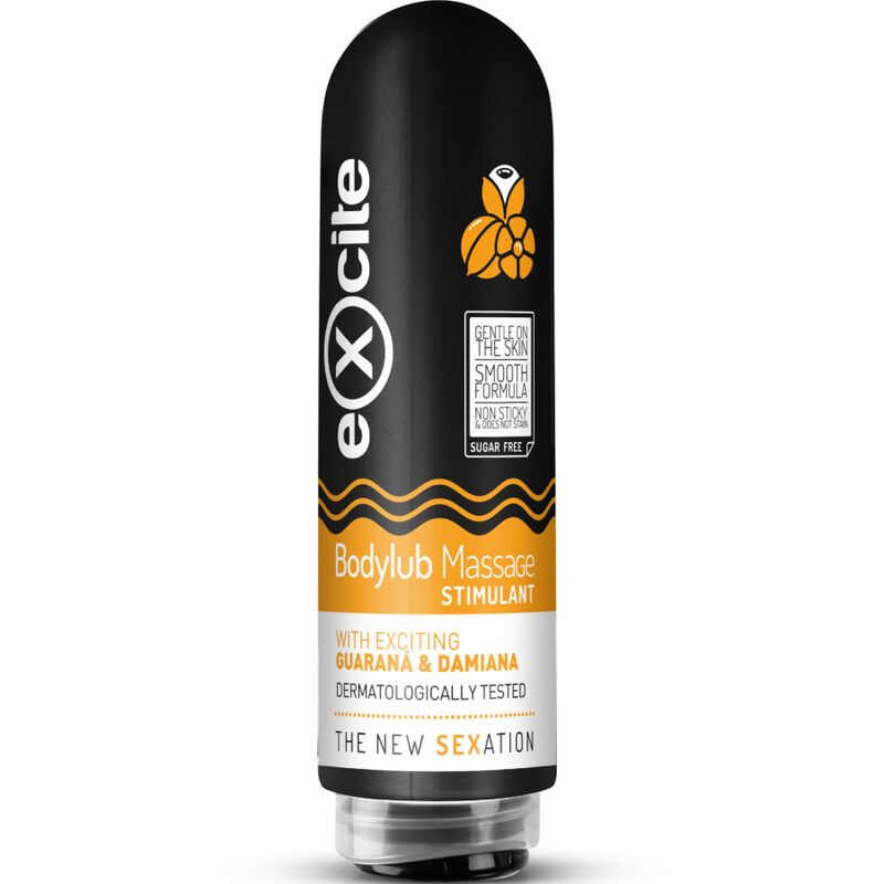 EXCITE Bodylub massagegel met guarana 200 ml