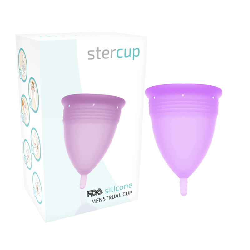 STERCUP menstruatiecup violet, maat S