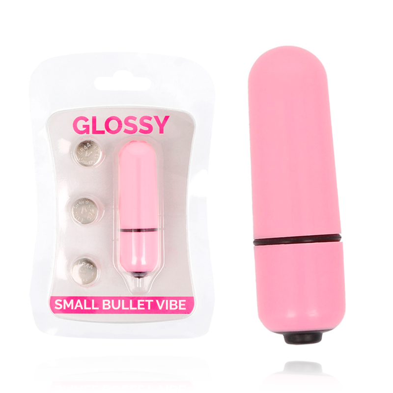 GLOSSY Small Bullet vibrator roze