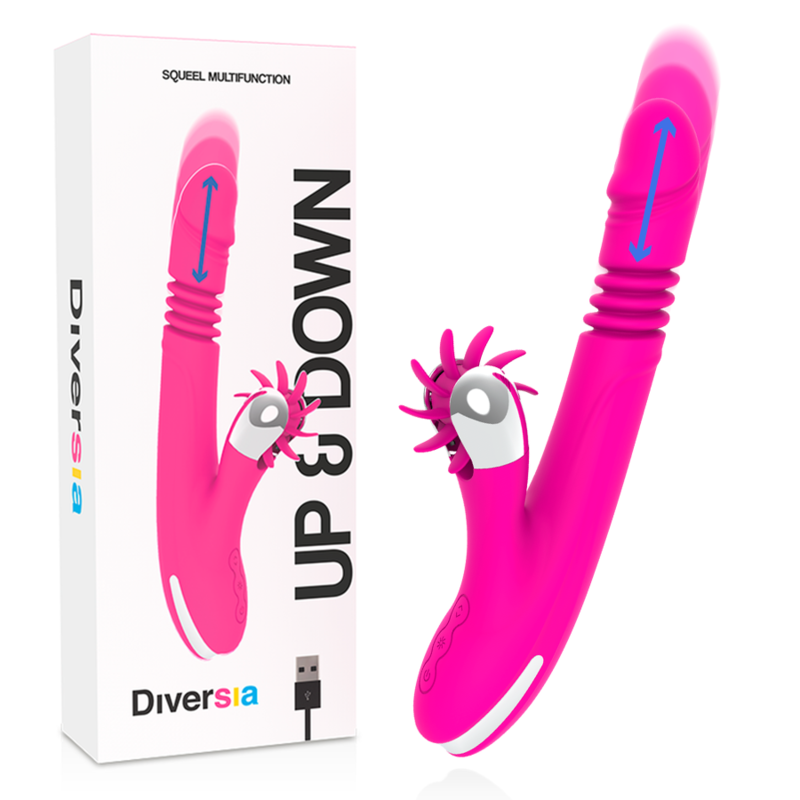 DIVERSIA Bunny Up & Down vibrator 24 cm