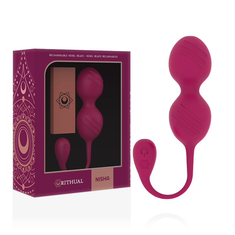 Oplaadbare vibratiekegel van siliconen voor bekkenbodemtraining, RITHUAL