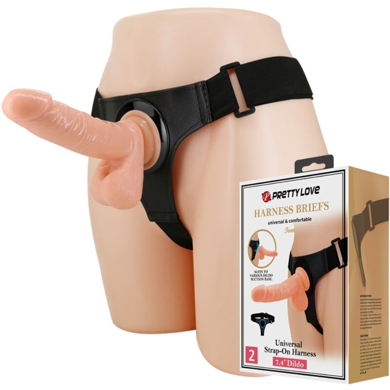 Pretty Love Tom harnas met dildo