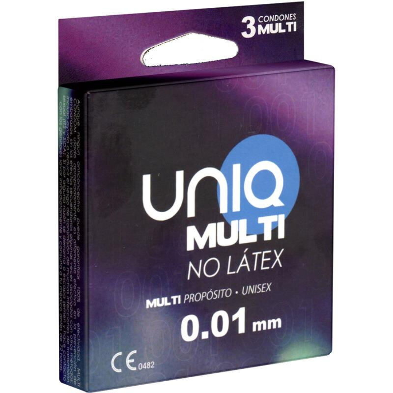 UNIQ MULTI latexvrije condooms