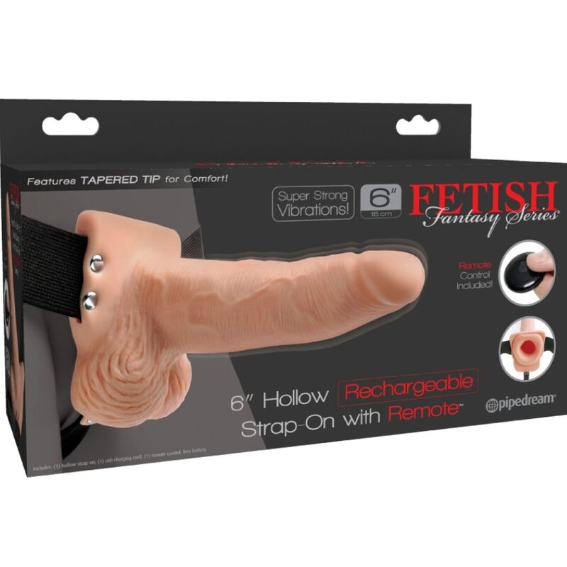 Fetish Fantasy verstelbaar harnas met vibrator