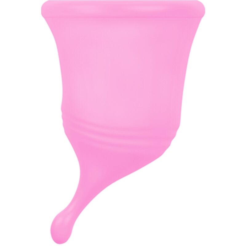 Menstruatiecup maat L van platina silicone voor 12 uur draagcomfort FEMINTIMATE