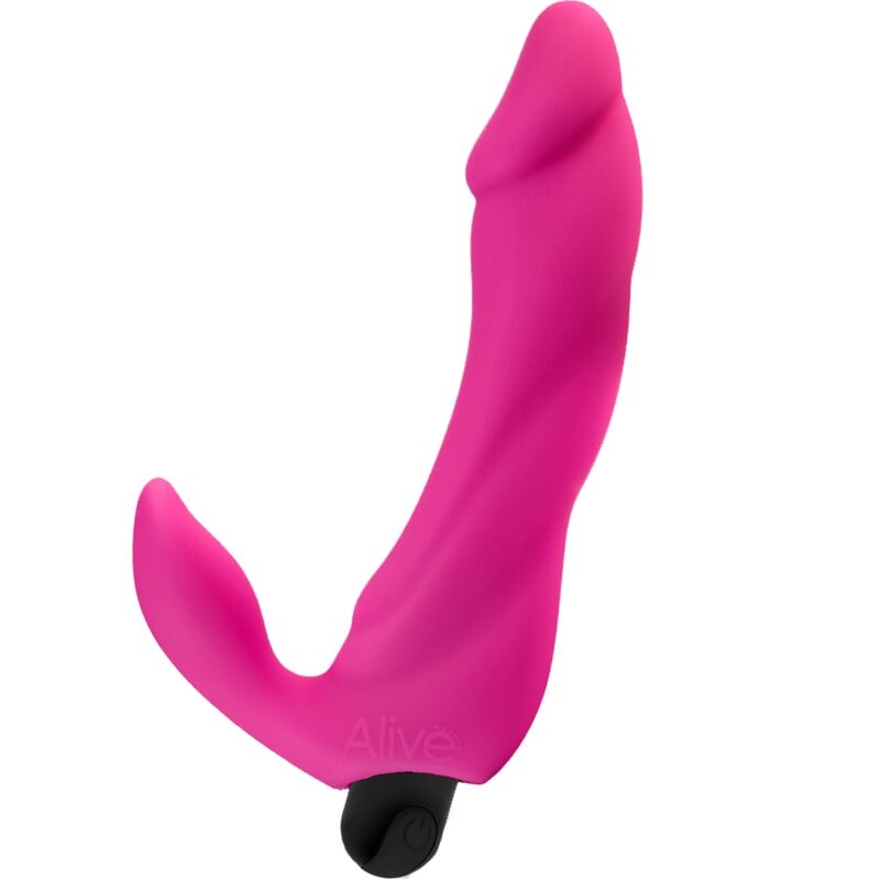 Bifun Pro vibrator dildo voor G punt en clitoris met 10 programma’s ALIVE