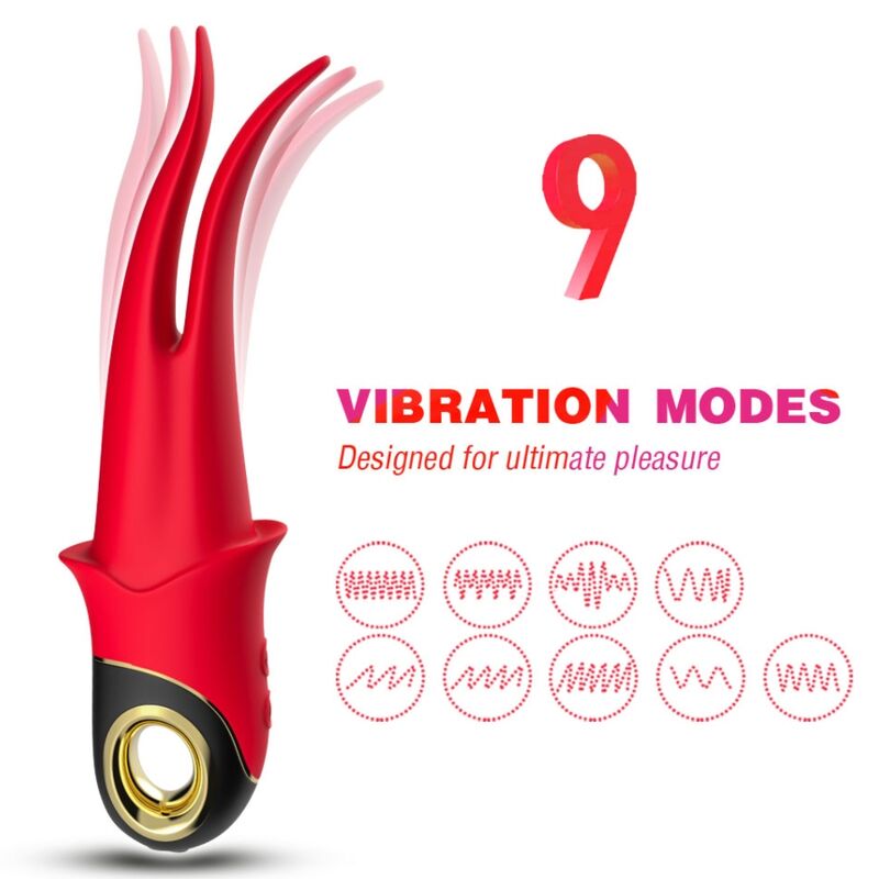 ARMONY Shadow vibrator met dubbele kop