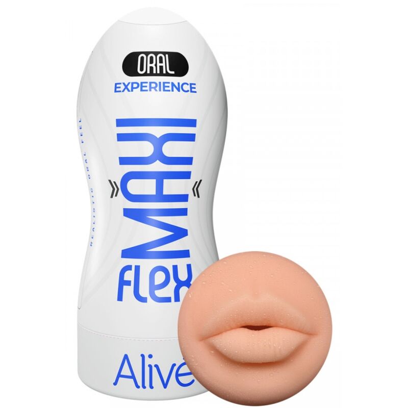 Maxi mondmasturbator L met realistische orale seks simulatie ALIVE