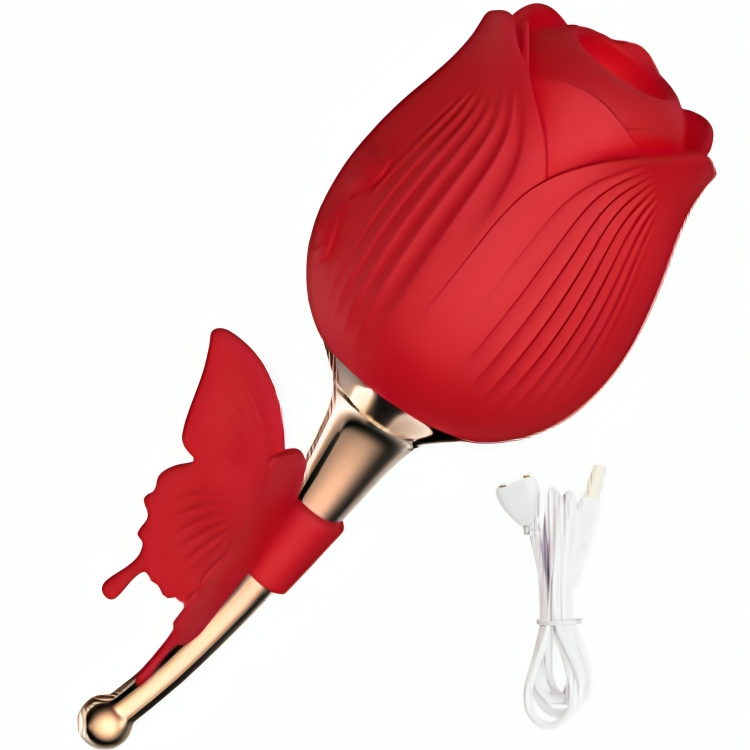 Armony Rode Vlinder Bloemzuignap