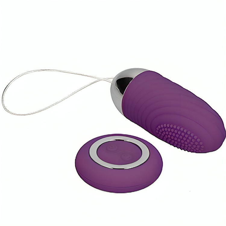 Vibratie ei met 36 standen en afstandsbediening in paars ARMONY