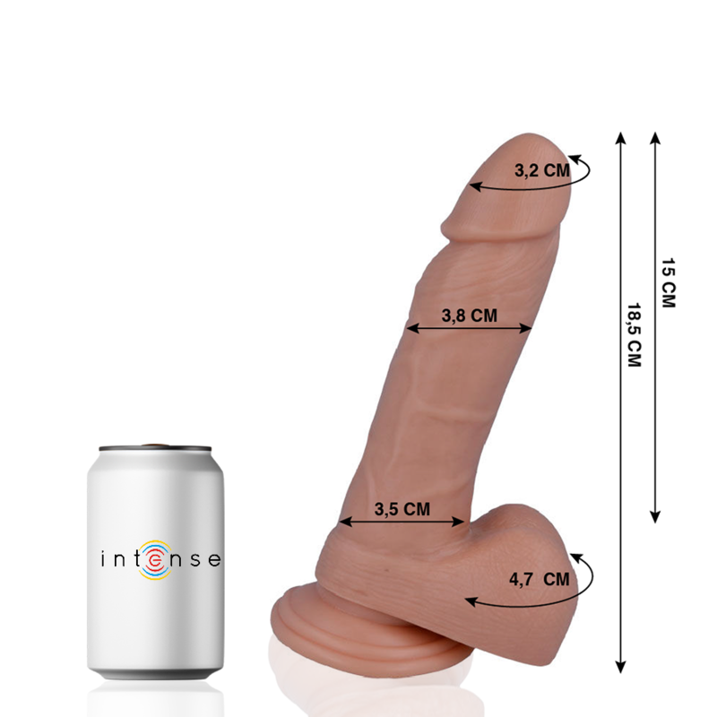 MR. INTENSE realistische dildo met zuignap