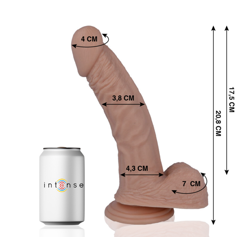 MR. INTENSE realistische dildo 20,8 cm