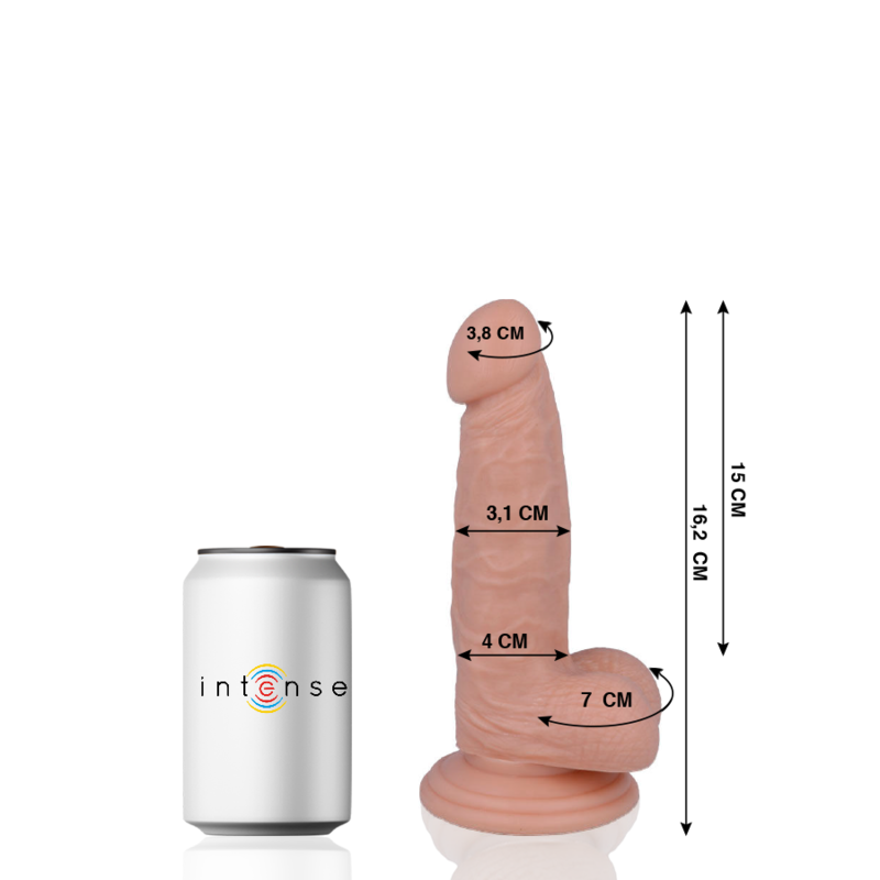 MR. INTENSE realistische dildo met zuignap