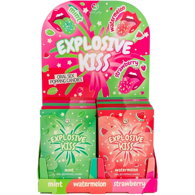 SECRET PLAY Explosive Candy display