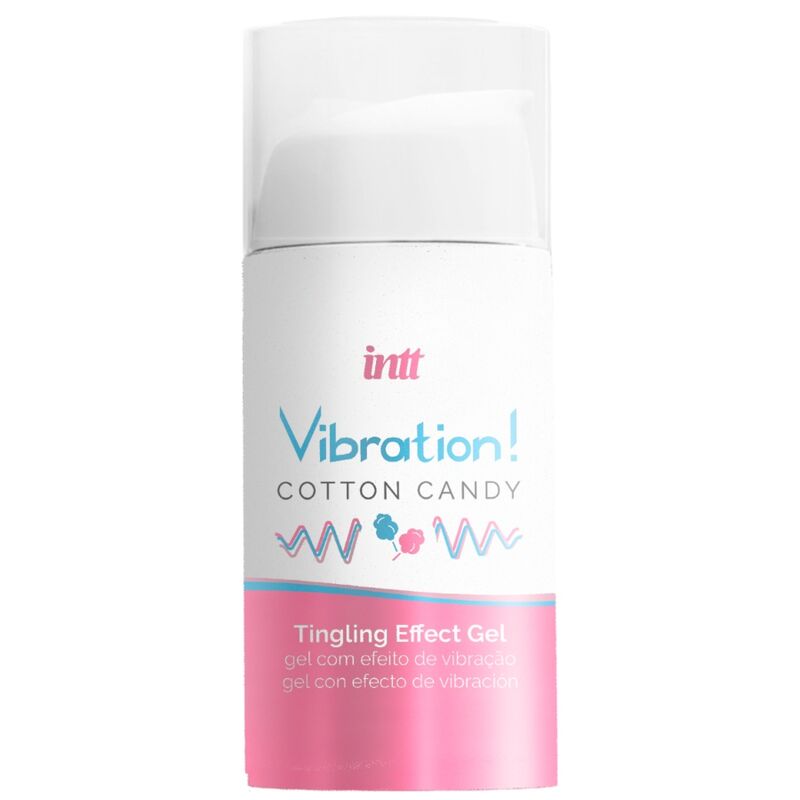 INTT stimulerende gel met cotton candy aroma 15 ml
