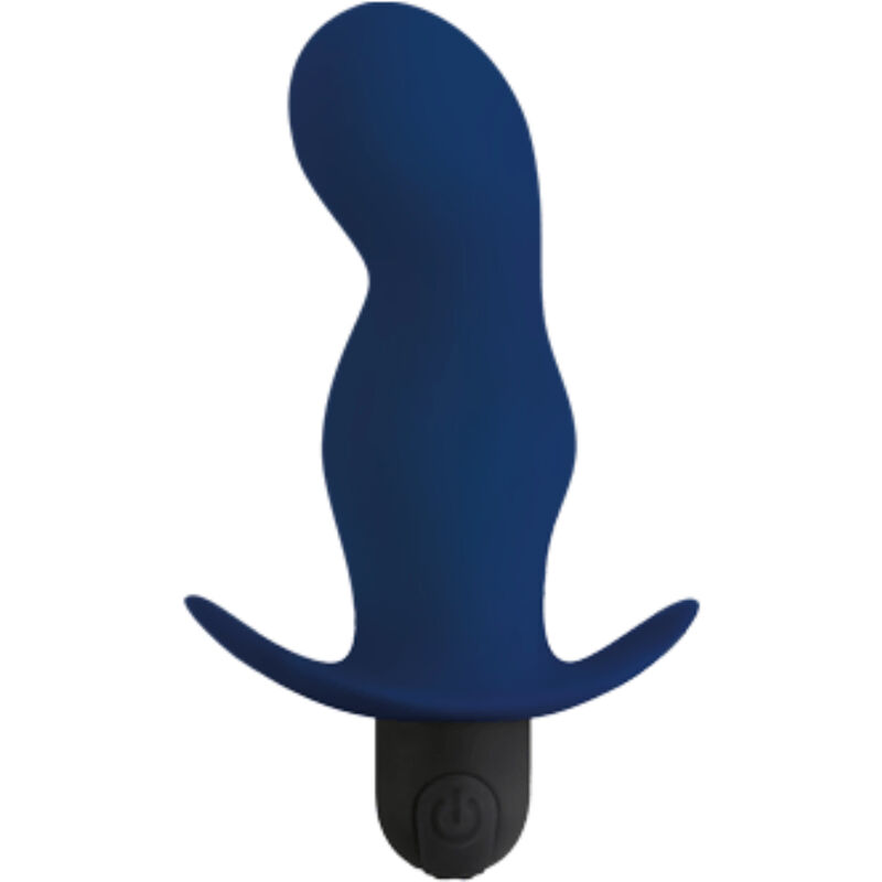 Anale vibratorplug met 10 vibratiestanden van siliconen ALIVE