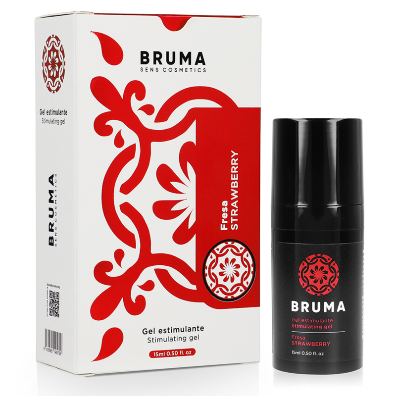 BRUMA aardbeienbalsem voor intieme stimulatie 15 ml