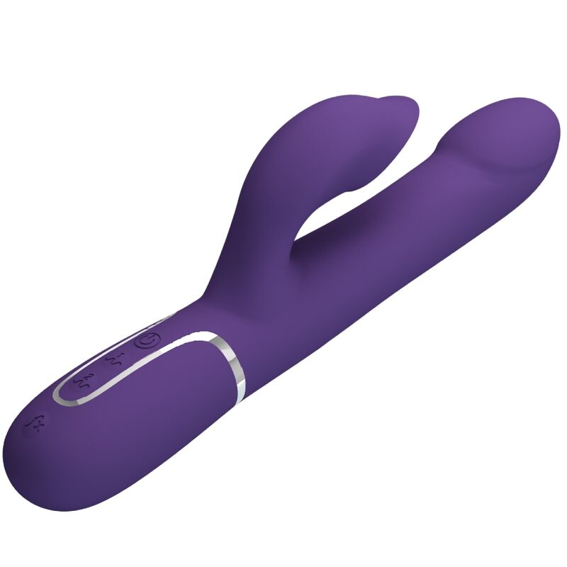 Pretty Love Zalin Rabbit vibrator met parels