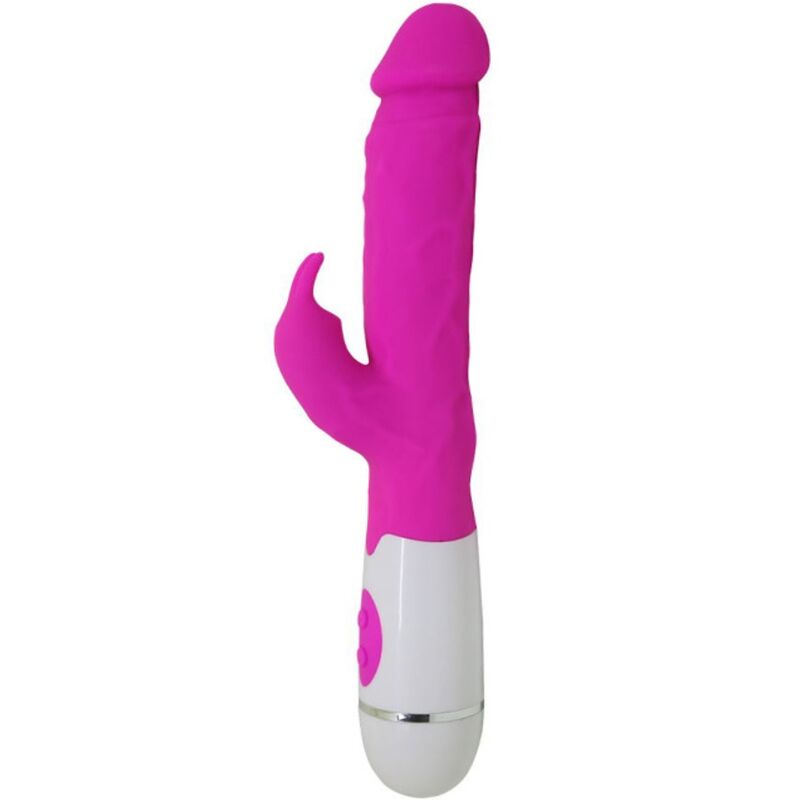 Rabbit vibrator met 16 vibratiestanden van roze siliconen ARMONY